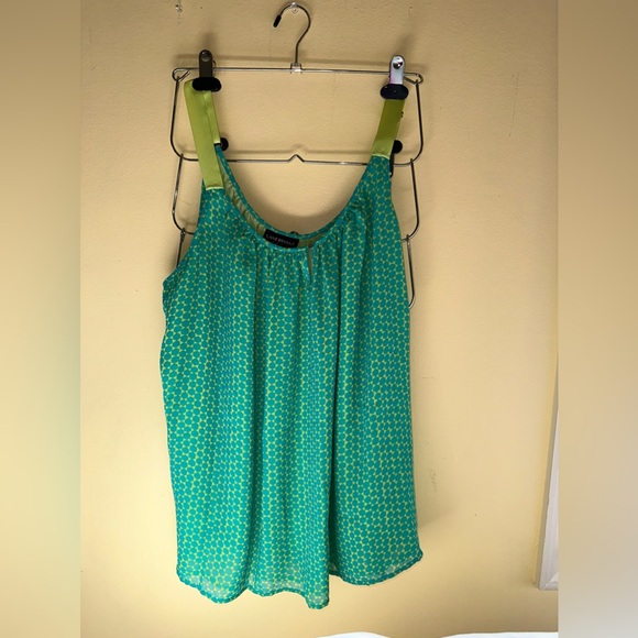 Lane Bryant - Size 20  Strappy Chemise - Yellow & Lime Green - Picture 5 of 16